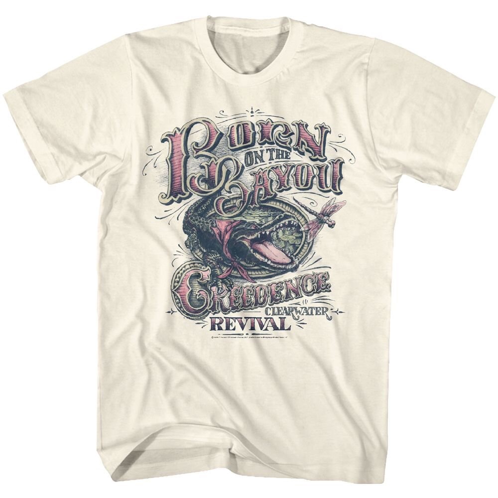 CREDENCE CLEARWATER REVIVAL CROP SHIRT